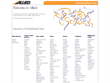 Tablet Screenshot of alliedtoallied.com